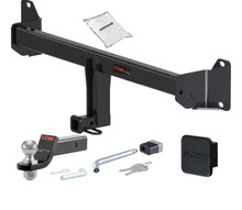 Trailer Hitch + Drawbar + Lock + Cover Bundles for 2024 Mini Cooper Countryman
