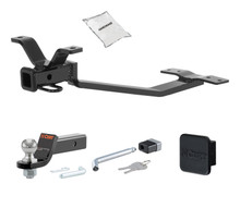 Trailer Hitch + Drawbar + Lock + Cover Bundles for 1979 Jaguar XJ12