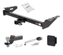 Trailer Hitch + Drawbar + Lock + Cover Bundles for 1985 Jeep Cherokee
