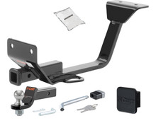 07 - 10 JEEP Grand Cherokee SRT8 1.25in. CURT Trailer Hitch + Ball Mount + Cover + Lock Kit by CURT HWA1556