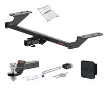 Trailer Hitch + Drawbar + Lock + Cover Bundles for 2024 Kia Forte