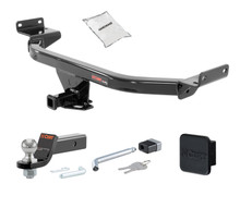 Trailer Hitch + Drawbar + Lock + Cover Bundles for 2021 Kia Sportage