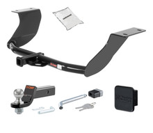 Trailer Hitch + Drawbar + Lock + Cover Bundles for 2008 Audi A5 Quattro