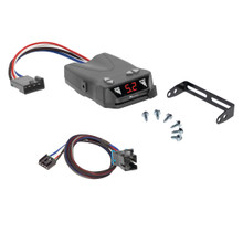 2004-2023 Freightliner XC Tekonsha Brakeman IV Time Delay Brake Controller for Trailers with 1 to 4 Axles Black 8507120
