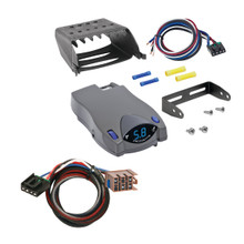 2003-2006 Chevrolet Silverado 1500 HD Tekonsha Prodigy P2 Proportional Brake Controller for Trailers with 1 to 4 Axles Gray 90885