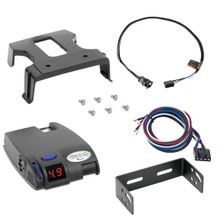 2008-2024 Porsche Cayenne Tekonsha Primus IQ Proportional Brake Controller for Trailers with 1 to 3 Axles Gray 90160