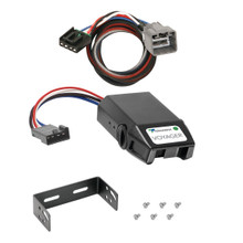 2014-2023 Jeep Cherokee Tekonsha Voyager Proportional Brake Controller for Trailers with 1 to 4 Axles Black 9030