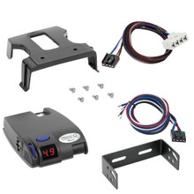 1995-2009 Dodge Ram 2500 Tekonsha Primus IQ Proportional Brake Controller for Trailers with 1 to 3 Axles Gray 90160