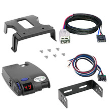 2005-2007 Ford F-450 Super Duty Tekonsha Primus IQ Proportional Brake Controller for Trailers with 1 to 3 Axles Gray 90160