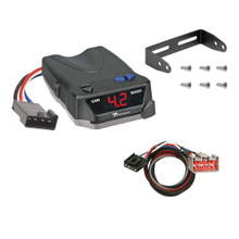 2009-2011 Ford E-450 Econoline Super Duty Tekonsha BRAKE-EVN Proportional Brake Controller for Trailers with 1 to 4 Axles Black 8508220