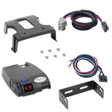 2007-2018 GMC Acadia Tekonsha Primus IQ Proportional Brake Controller for Trailers with 1 to 3 Axles Gray 90160