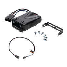 2004-2017 Volkswagen Touareg Reese Towpower Brakeman IV Time Delay Brake Controller for Trailers with 1 to 4 Axles Black 8507111