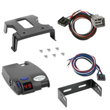2014-2023 Jeep Cherokee Tekonsha Primus IQ Proportional Brake Controller for Trailers with 1 to 3 Axles Gray 90160