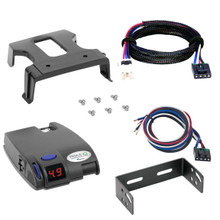2004-2024 Nissan Titan Except Titan XD Primus IQ, Proportional Brake Controller for Trailers with 1?3 Axles, Gray 90160