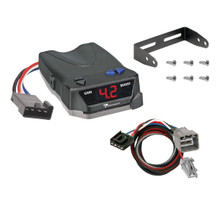 2013-2014 RAM 2500 Tekonsha BRAKE-EVN Proportional Brake Controller for Trailers with 1 to 4 Axles Black 8508220