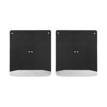 LUVERNE Rear Dually 20" x 23" Rubber Mud Guards, Select Silverado, Sierra 3500 (2 Flaps) 251544