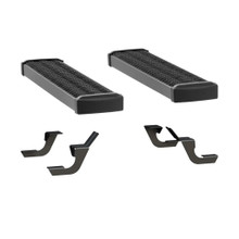 Grip Step 7" Running Boards for 2001 Ford E-450 Econoline Super Duty