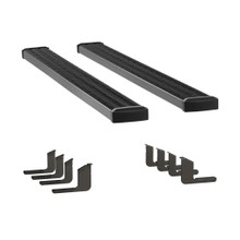 LUVERNE Grip Step 7" x 88" Black Aluminum Running Boards, Select Toyota Tundra 415088-400752