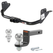 2011-2025 Mitsubishi RVR All Class 2 Trailer Hitch, 1-1/4" Receiver + 2" Ball + 1-7/8" Ball Kit
