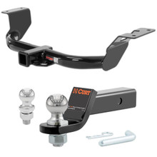 2012-2016 Honda CR-V All CURT Class 3 Trailer Hitch, 2" Receiver + 2" Ball + 1-7/8" Ball Kit