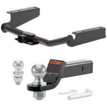 2020-2025 Toyota Highlander Excluding XSE CURT Class 3 Trailer Hitch, 2" Receiver + 2" Ball + 1-7/8" Ball Kit