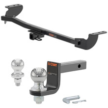 1995-1996 Subaru Impreza LX, Sedan Class 1 Trailer Hitch, 1-1/4" Receiver + 2" Ball + 1-7/8" Ball Kit