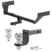2021-2025 Nissan Rogue All Class 2 Trailer Hitch, 1-1/4" Receiver + 2" Ball + 1-7/8" Ball Kit