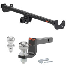 2007-2019 Toyota Yaris Hatchback Class 1 Trailer Hitch, 1-1/4" Receiver + 2" Ball + 1-7/8" Ball Kit