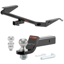 2017-2025 Chrysler Pacifica Hybrid CURT Class 3 Trailer Hitch, 2" Receiver + 2" Ball + 1-7/8" Ball Kit