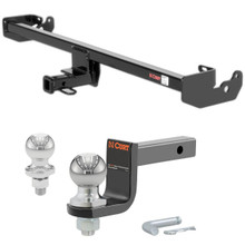 2011-2014 Scion xD All Class 1 Trailer Hitch, 1-1/4" Receiver + 2" Ball + 1-7/8" Ball Kit