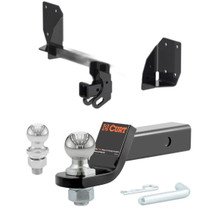 2018-2020 Volvo XC60 All CURT Class 3 Trailer Hitch, 2" Receiver + 2" Ball + 1-7/8" Ball Kit