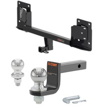 2017-2023 Tesla 3 All Class 1 Trailer Hitch, 1-1/4" Receiver + 2" Ball + 1-7/8" Ball Kit