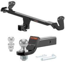 2018-2023 Hyundai Kona All CURT Class 3 Trailer Hitch, 2" Receiver + 2" Ball + 1-7/8" Ball Kit