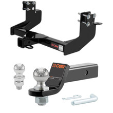 2003-2006 Dodge Sprinter 2500 140 In. Wheel Base with Dual Rear Wheels CURT Class 3 Trailer Hitch, 2" Receiver + 2" Ball + 1-7/8" Ball Kit