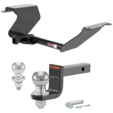 2012-2015 Mazda 5 All Class 1 Trailer Hitch, 1-1/4" Receiver + 2" Ball + 1-7/8" Ball Kit
