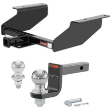 2003-2008 Hyundai Tiburon Coupe Class 1 Trailer Hitch, 1-1/4" Receiver + 2" Ball + 1-7/8" Ball Kit