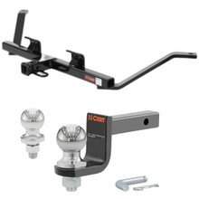 1999-2004 Saab 9-5 Sedan or Wagon Class 1 Trailer Hitch, 1-1/4" Receiver + 2" Ball + 1-7/8" Ball Kit