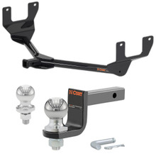 2017-2021 Lexus NX300h All Class 2 Trailer Hitch, 1-1/4" Receiver + 2" Ball + 1-7/8" Ball Kit