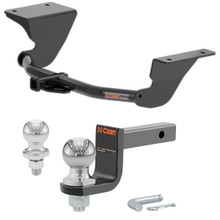 2019-2025 Volkswagen Jetta Excluding GLI Class 1 Trailer Hitch, 1-1/4" Receiver + 2" Ball + 1-7/8" Ball Kit