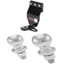 1984-1987 Honda Civic Wagon, Except 4WD Class 1 Fixed-Tongue Trailer Hitch with 2" & 1-7/8" Ball