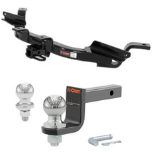 1997-2005 Buick Park Avenue All Class 2 Trailer Hitch, 1-1/4" Receiver + 2" Ball + 1-7/8" Ball Kit