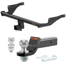2013-2025 Mazda CX-5 Excluding Diesel CURT Class 3 Trailer Hitch, 2" Receiver + 2" Ball + 1-7/8" Ball Kit