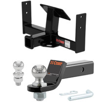 2002-2008 Mercedes-Benz G500 All CURT Class 3 Trailer Hitch, 2" Receiver + 2" Ball + 1-7/8" Ball Kit