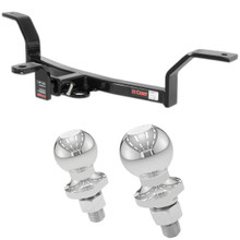 1997-2000 Honda Civic Coupe, Except Del Sol Class 1 Trailer Hitch, 1-1/4" Ball Mount