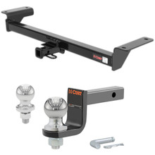 2007-2009 Acura RDX All Class 2 Trailer Hitch, 1-1/4" Receiver + 2" Ball + 1-7/8" Ball Kit