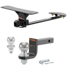 2007-2012 Nissan Sentra Sedan Class 1 Trailer Hitch, 1-1/4" Receiver + 2" Ball + 1-7/8" Ball Kit