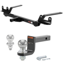2004-2007 Chevrolet Malibu Sedan Class 2 Trailer Hitch, 1-1/4" Receiver + 2" Ball + 1-7/8" Ball Kit