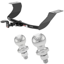 2008-2016 Audi A5 Quattro Coupe, single muffler Class 1 Trailer Hitch, 1-1/4" Ball Mount