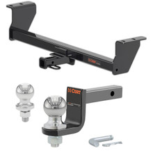 2014-2016 Scion tC All Class 1 Trailer Hitch, 1-1/4" Receiver + 2" Ball + 1-7/8" Ball Kit