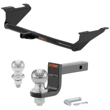 2017-2025 Chrysler Pacifica All Class 2 Trailer Hitch, 1-1/4" Receiver + 2" Ball + 1-7/8" Ball Kit